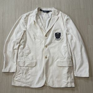 SOLD Vintage 90s Polo Ralph Lauren Crest Patch Blazer – XL
